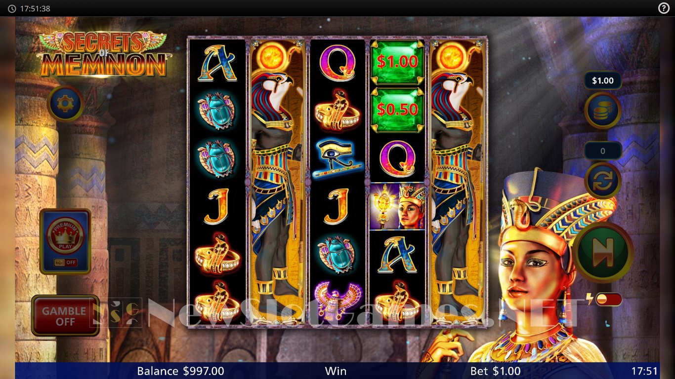Secrets of Memnon Slot Slot Image in Demo - pic. 6