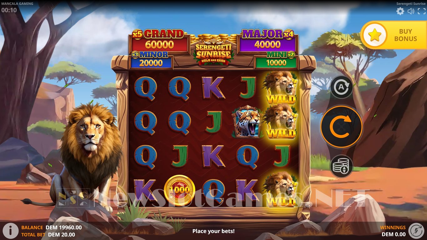 Serengeti Sunrise Slot Slot Image in Demo - pic. 2