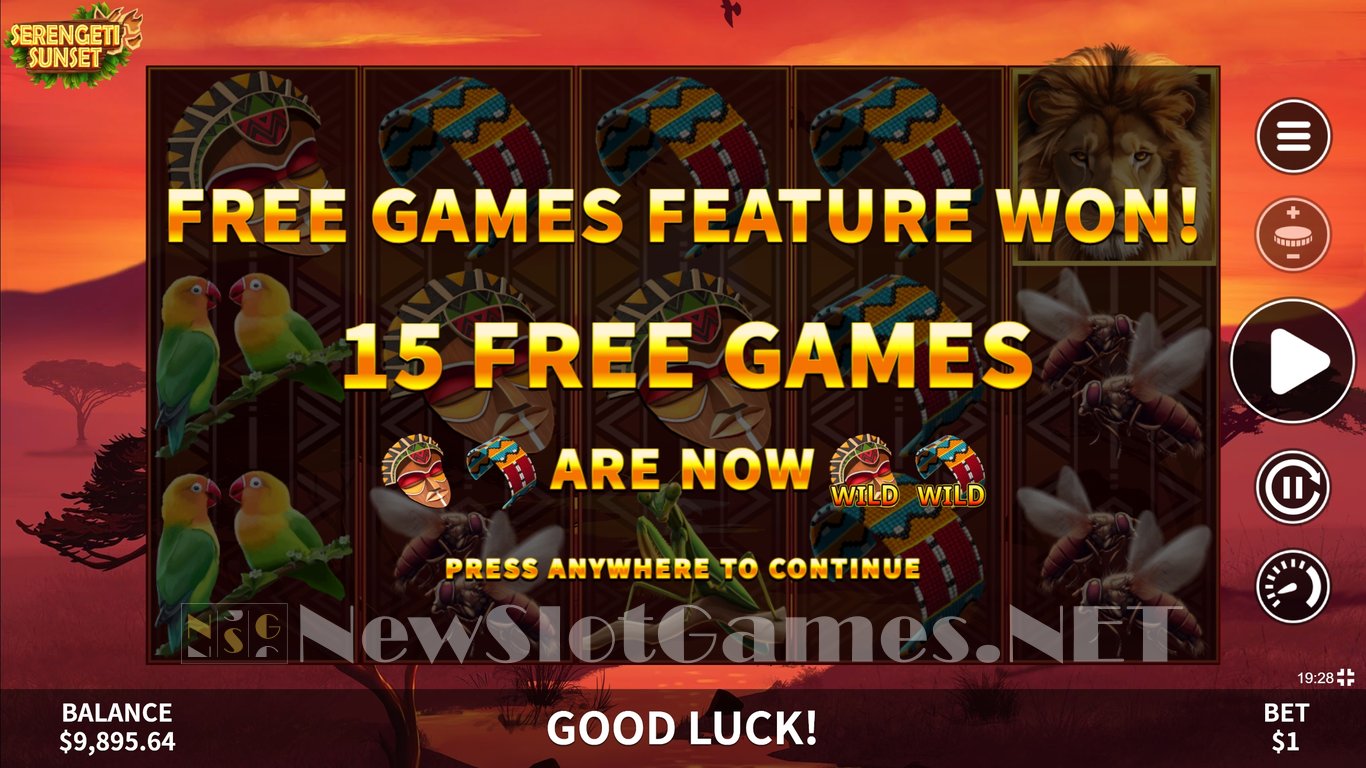 Serengeti Sunset Slot Slot Image in Demo - pic. 6