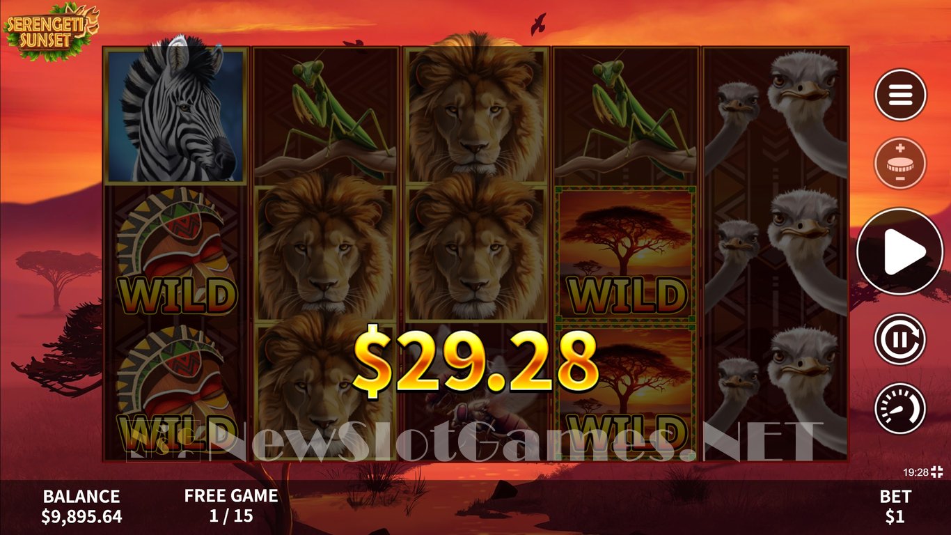 Serengeti Sunset Slot Slot Image in Demo - pic. 8