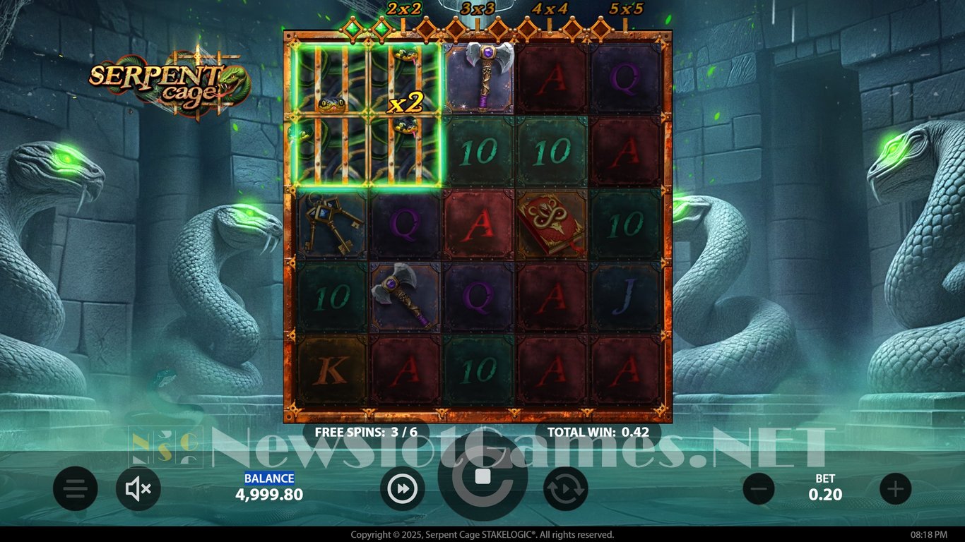 Serpent Cage Slot Slot Image in Demo - pic. 5