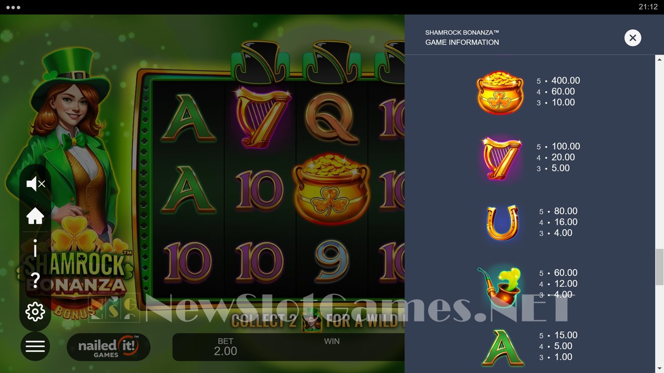 Shamrock Bonanza Slot Slot Image in Demo - pic. 8
