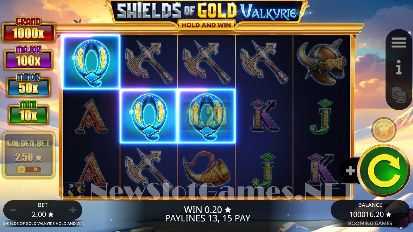 Shields of Gold Valkyrie Hold and Win Slot Slot Image in Demo - pic. 7