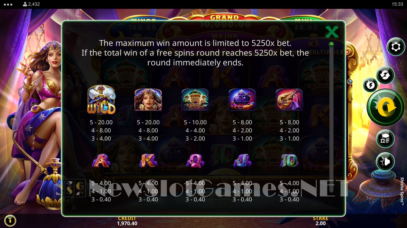 Shisha Spins Slot Slot Image in Demo - pic. 9
