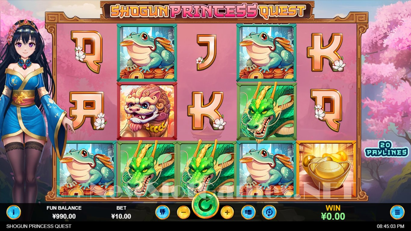 Shogun Princess Quest Slot Demo Image