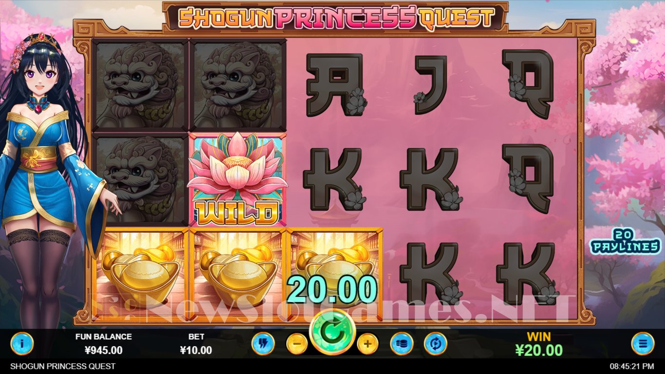 Shogun Princess Quest Slot Slot Image in Demo - pic. 4