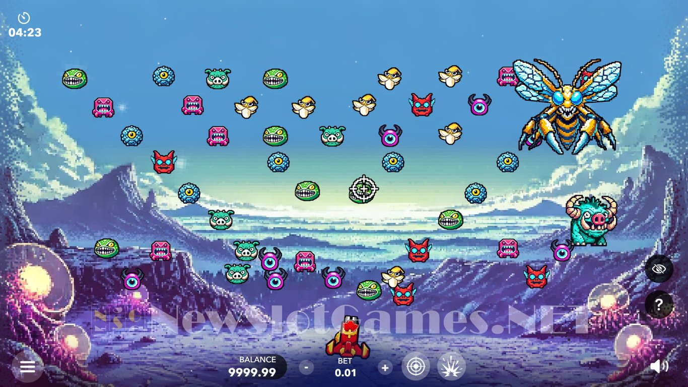 Shooting Galaxy Game Demo Image