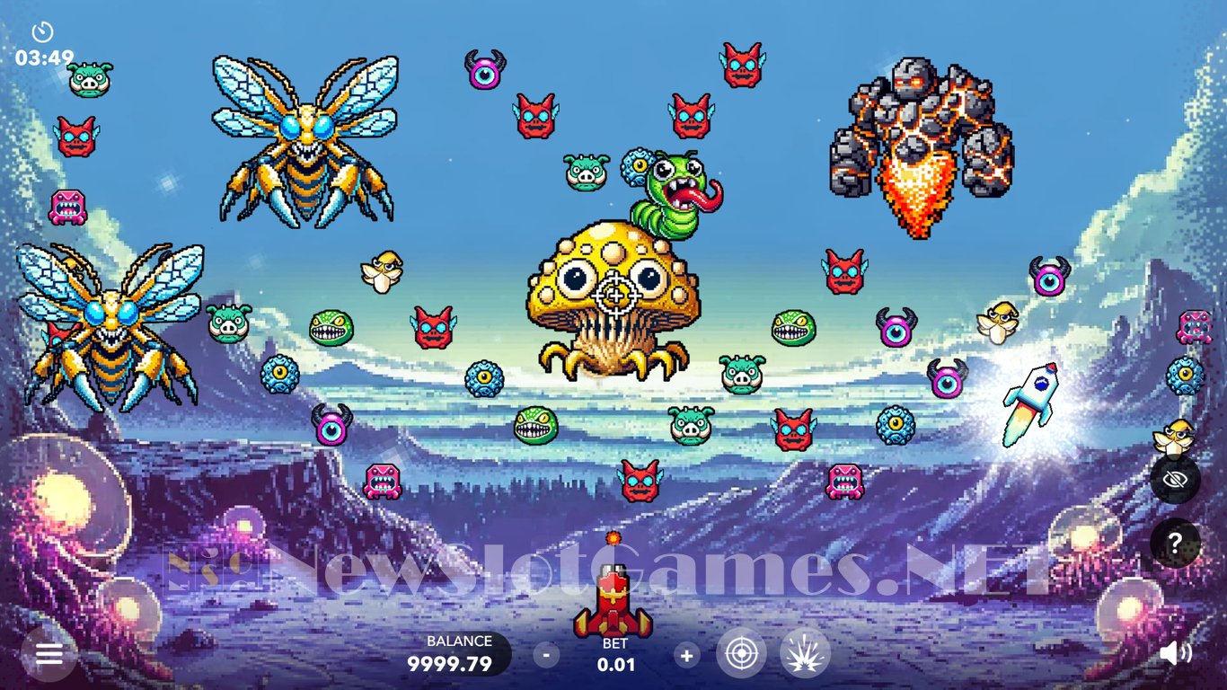 Shooting Galaxy Game Slot Image in Demo - pic. 3