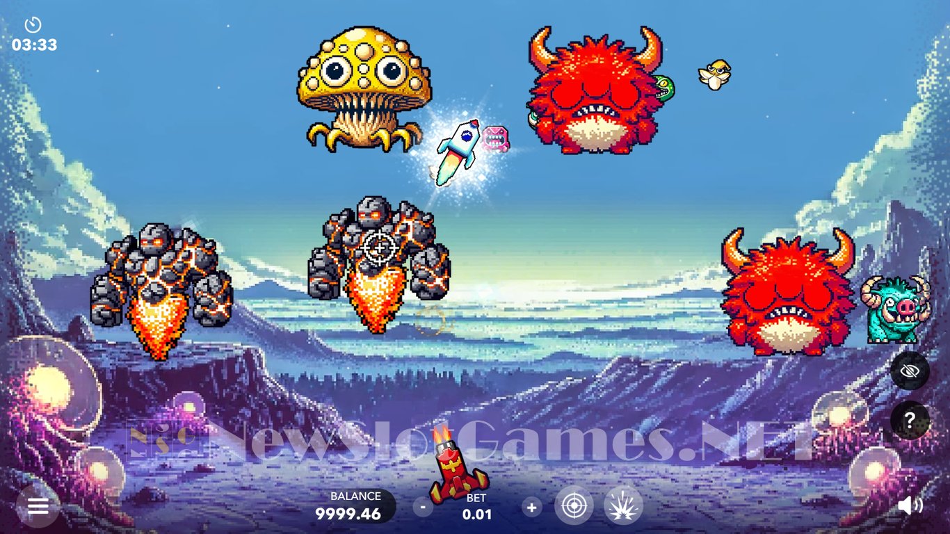 Shooting Galaxy Game Slot Image in Demo - pic. 4