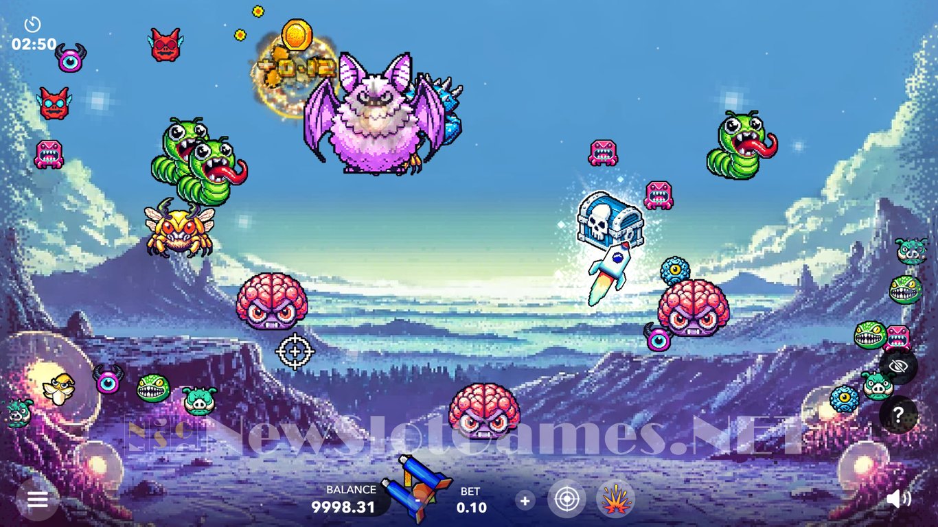 Shooting Galaxy Game Slot Image in Demo - pic. 5