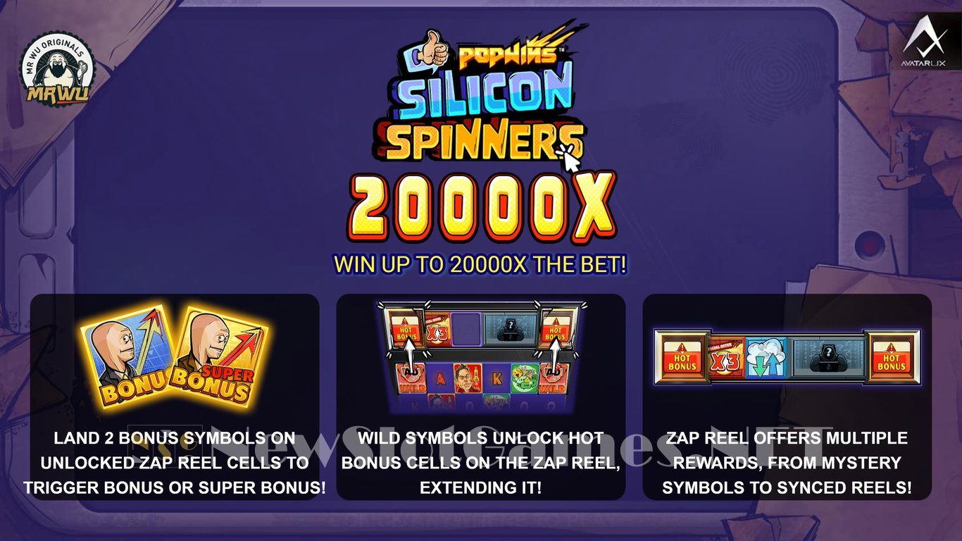 Silicon Spinners Slot Demo Image