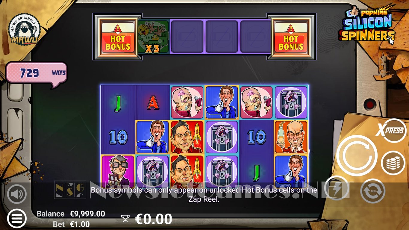 Silicon Spinners Slot Slot Image in Demo - pic. 2