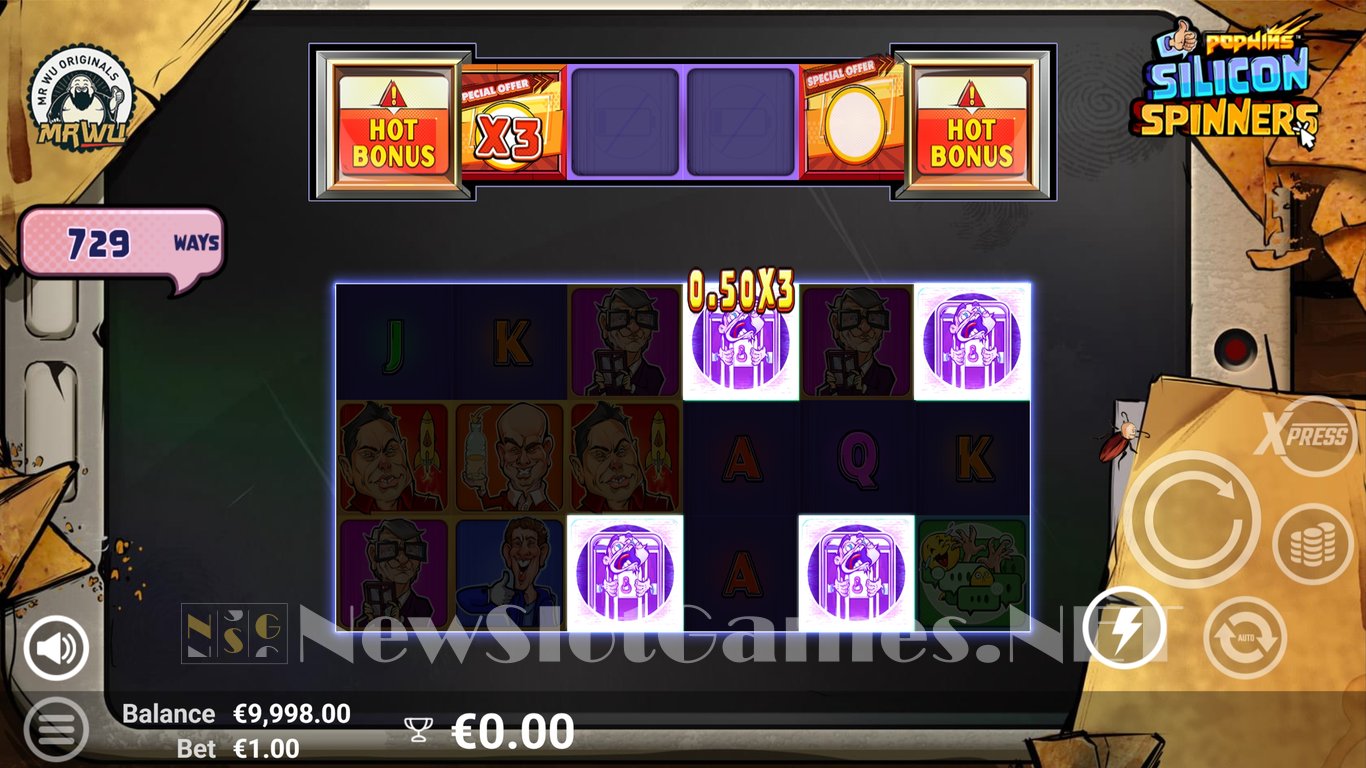 Silicon Spinners Slot Slot Image in Demo - pic. 3