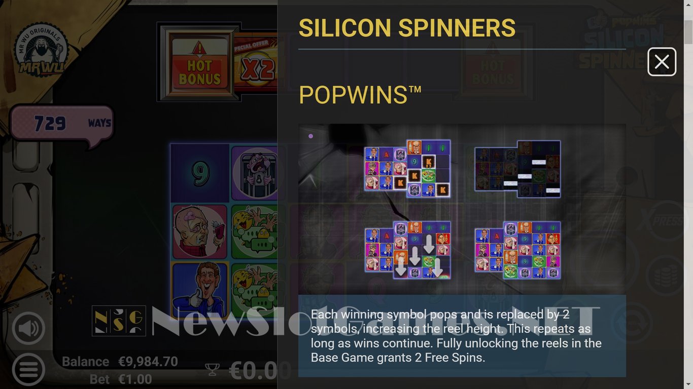 Silicon Spinners Slot Slot Image in Demo - pic. 7