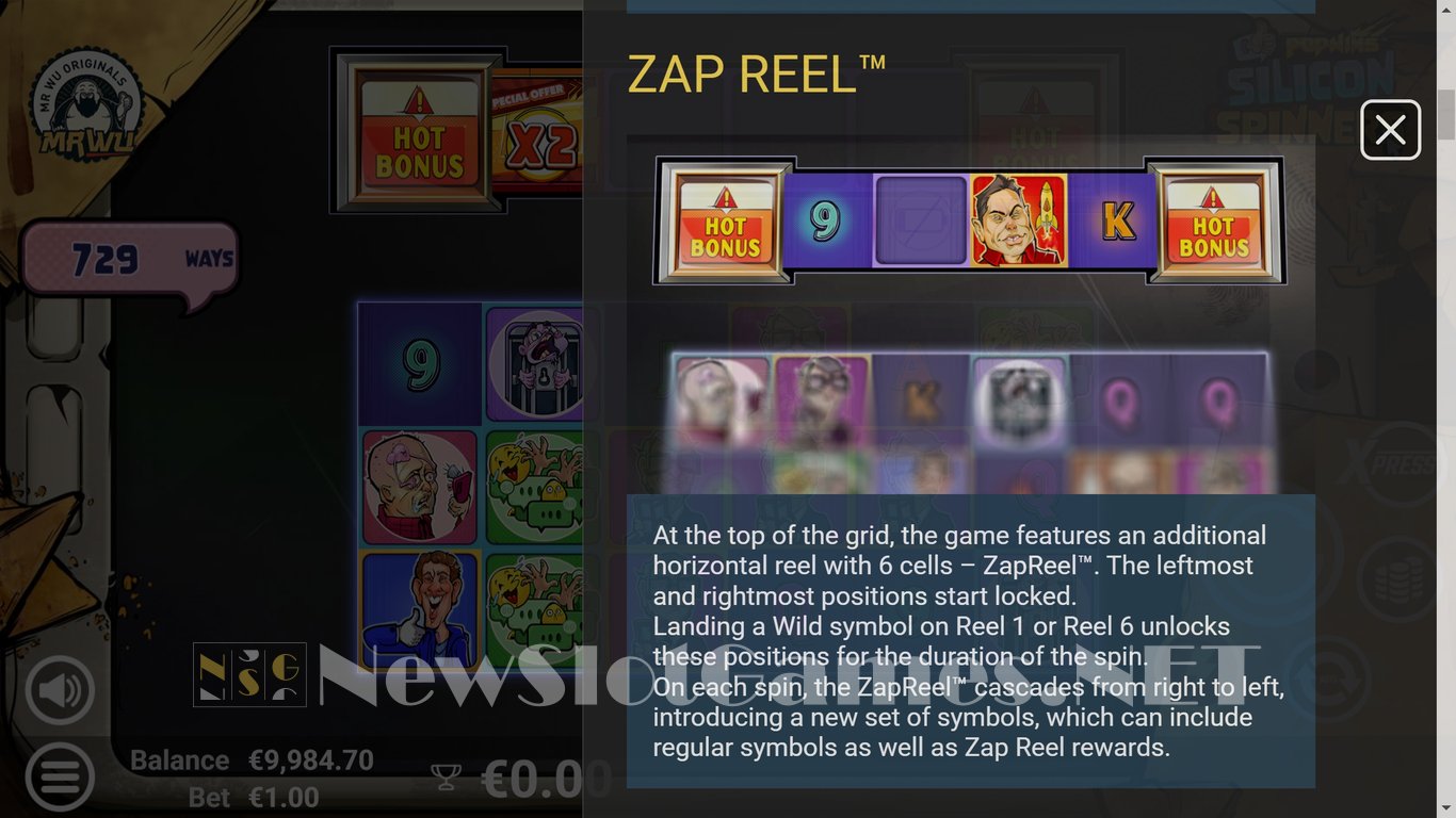 Silicon Spinners Slot Slot Image in Demo - pic. 8