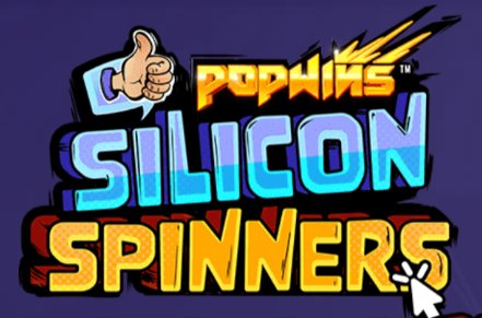 Silicon Spinners Slot Logo