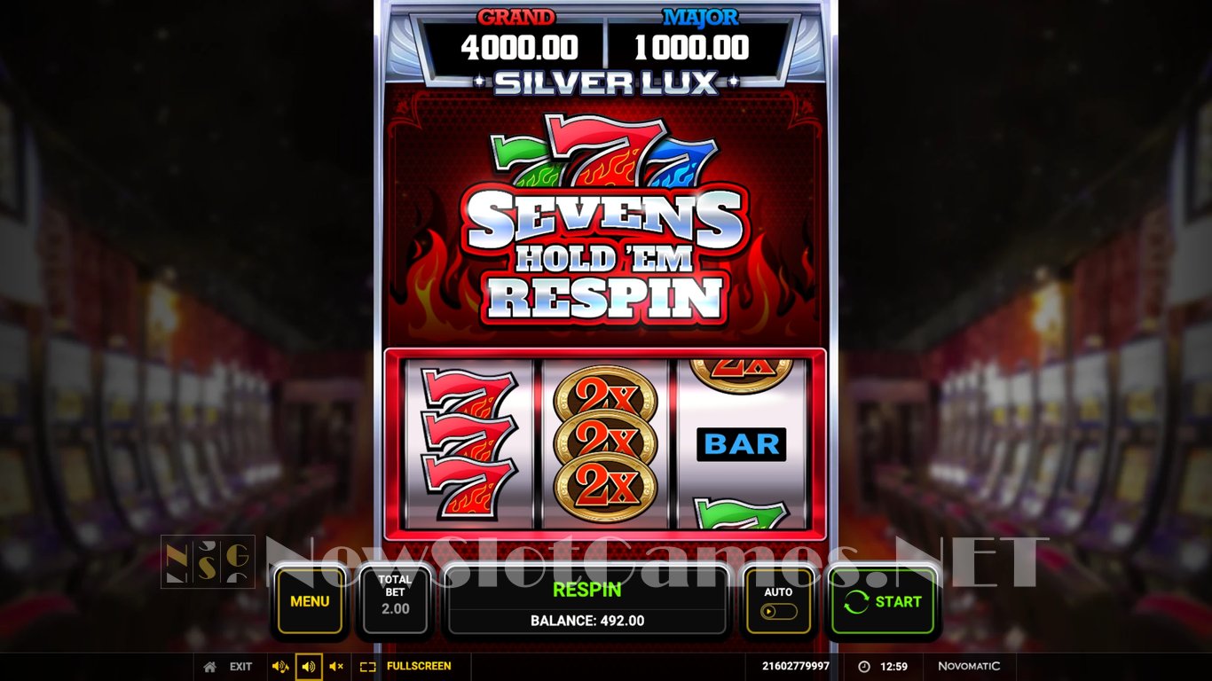 Silver Lux Sevens Holdem Respin Slot Slot Image in Demo - pic. 2