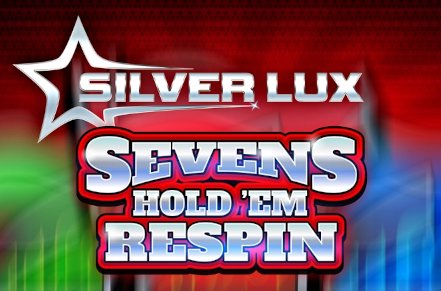 Silver Lux Sevens Holdem Respin Slot Logo