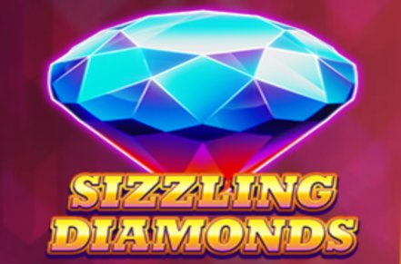 Sizzling Diamonds Slot Logo