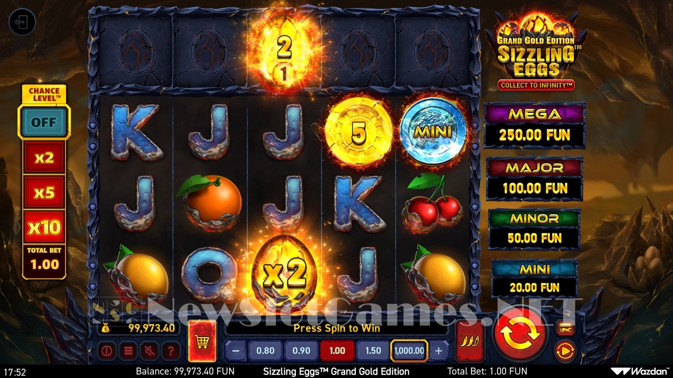 Sizzling Eggs Grand Gold Edition Slot Slot Image in Demo - pic. 12