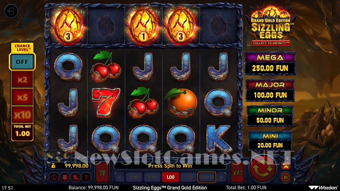 Sizzling Eggs Grand Gold Edition Slot Slot Image in Demo - pic. 3