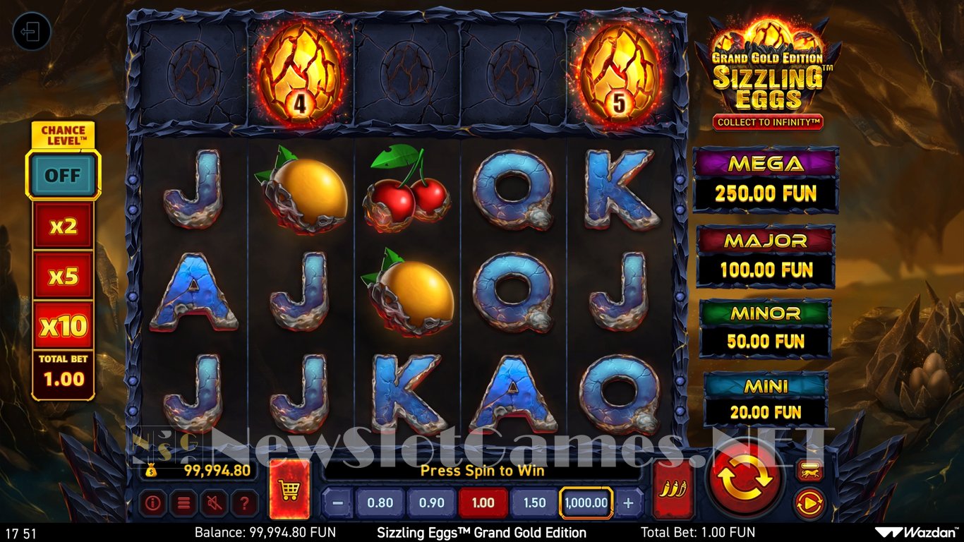 Sizzling Eggs Grand Gold Edition Slot Slot Image in Demo - pic. 6