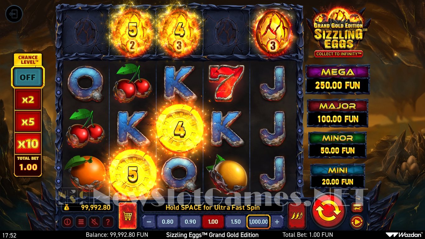 Sizzling Eggs Grand Gold Edition Slot Slot Image in Demo - pic. 7