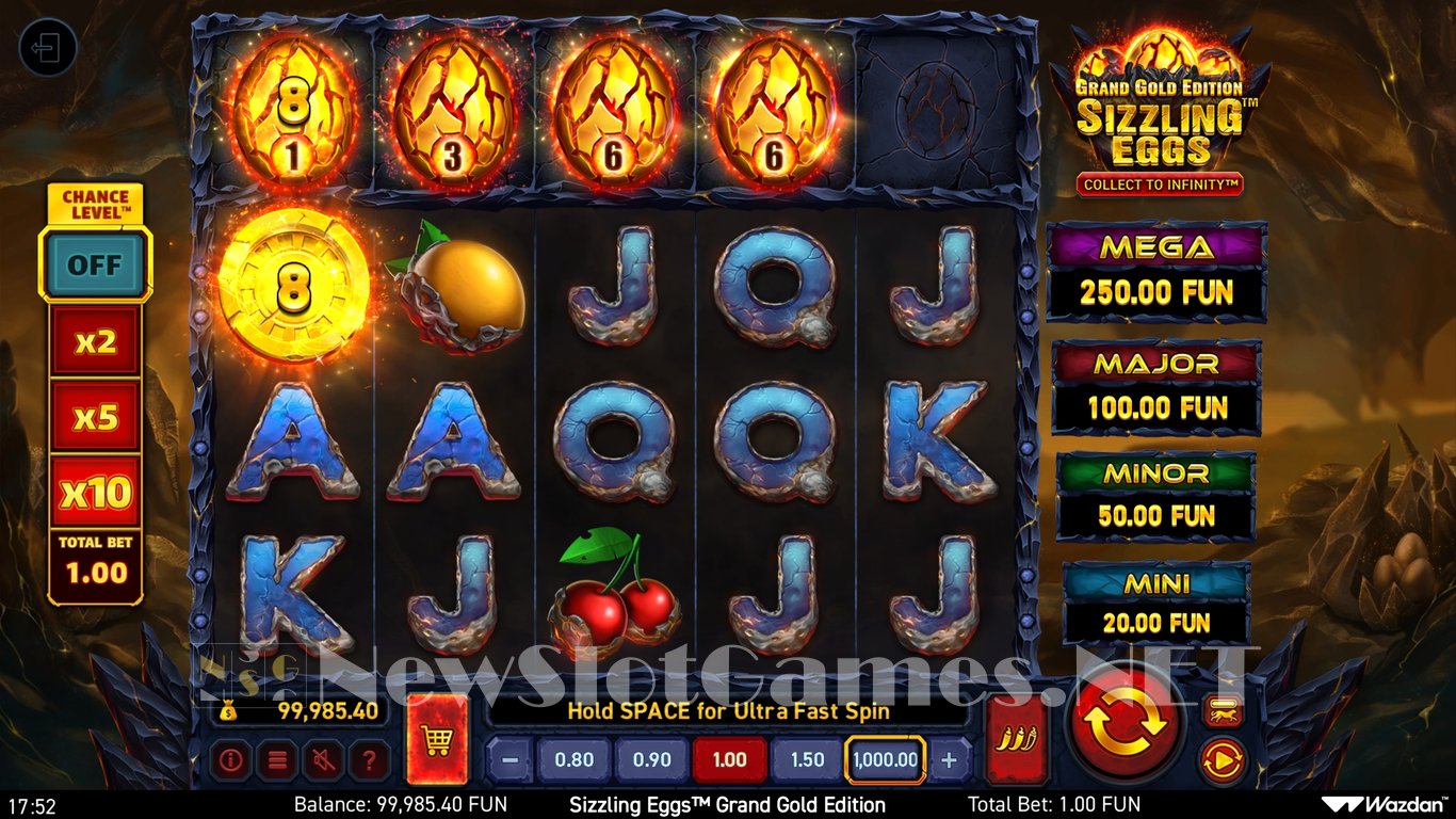 Sizzling Eggs Grand Gold Edition Slot Slot Image in Demo - pic. 9