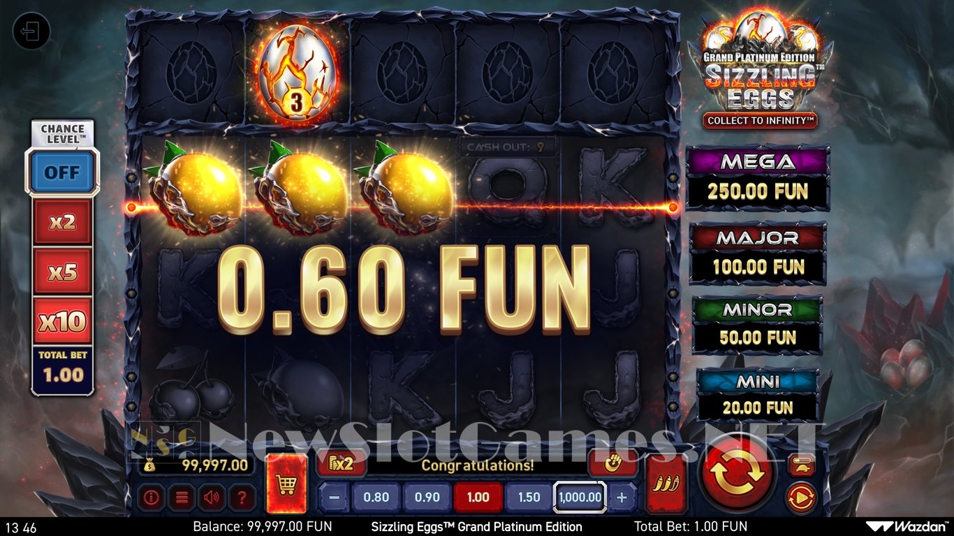Sizzling Eggs Grand Platinum Edition Slot Slot Image in Demo - pic. 4