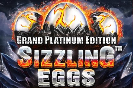 Sizzling Eggs Grand Platinum Edition Slot Logo