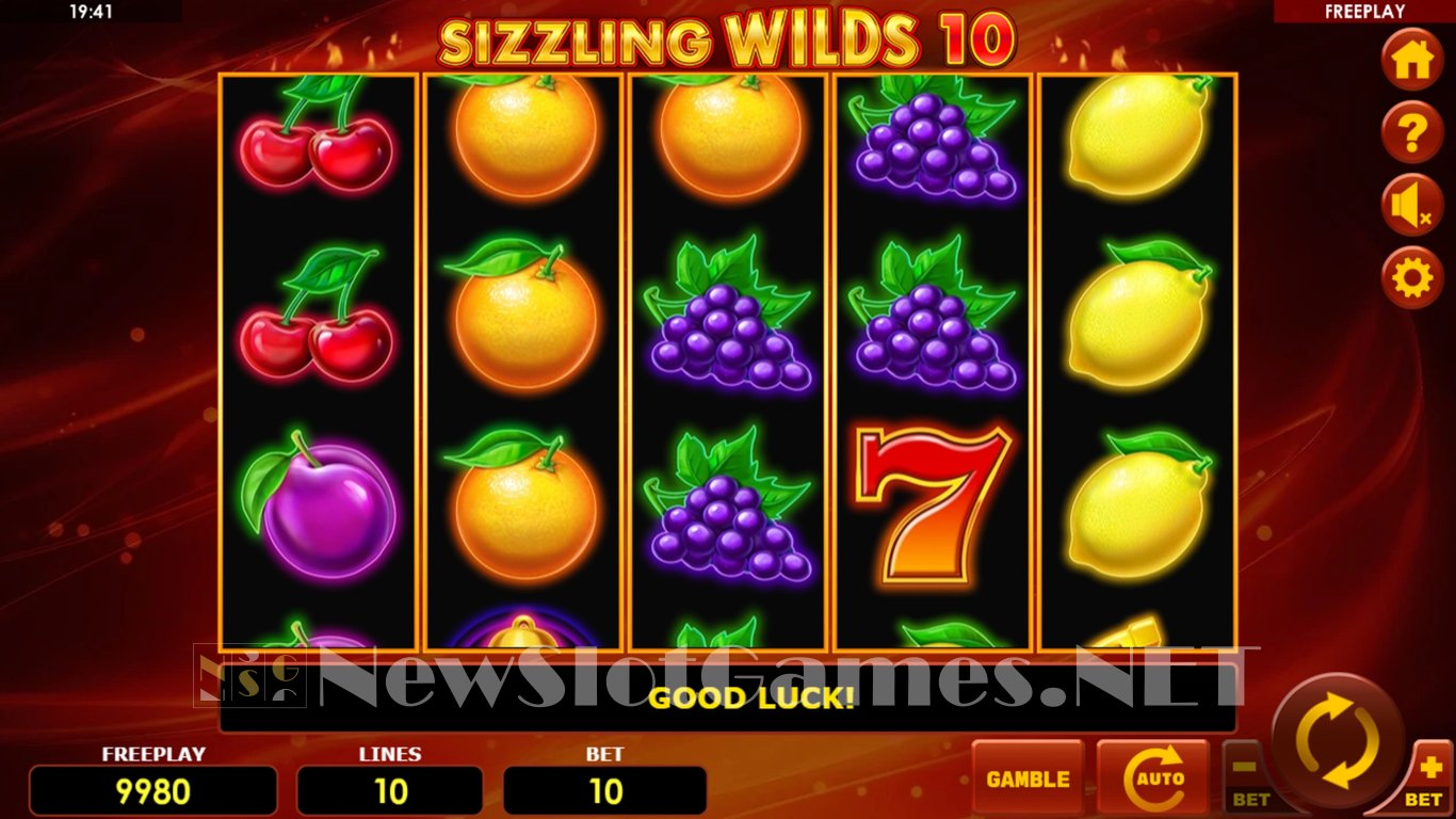 Sizzling Wilds 10 Slot Slot Image in Demo - pic. 3