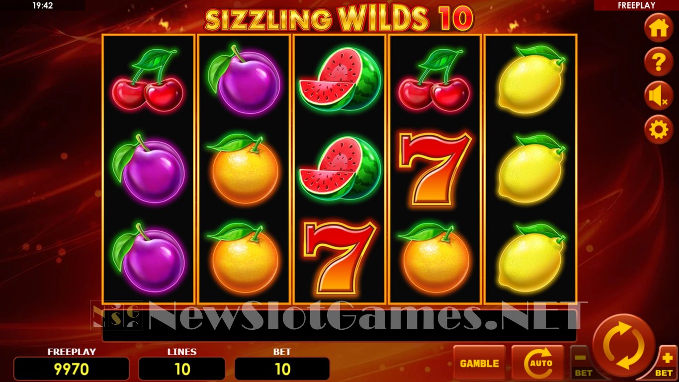 Sizzling Wilds 10 Slot Slot Image in Demo - pic. 4