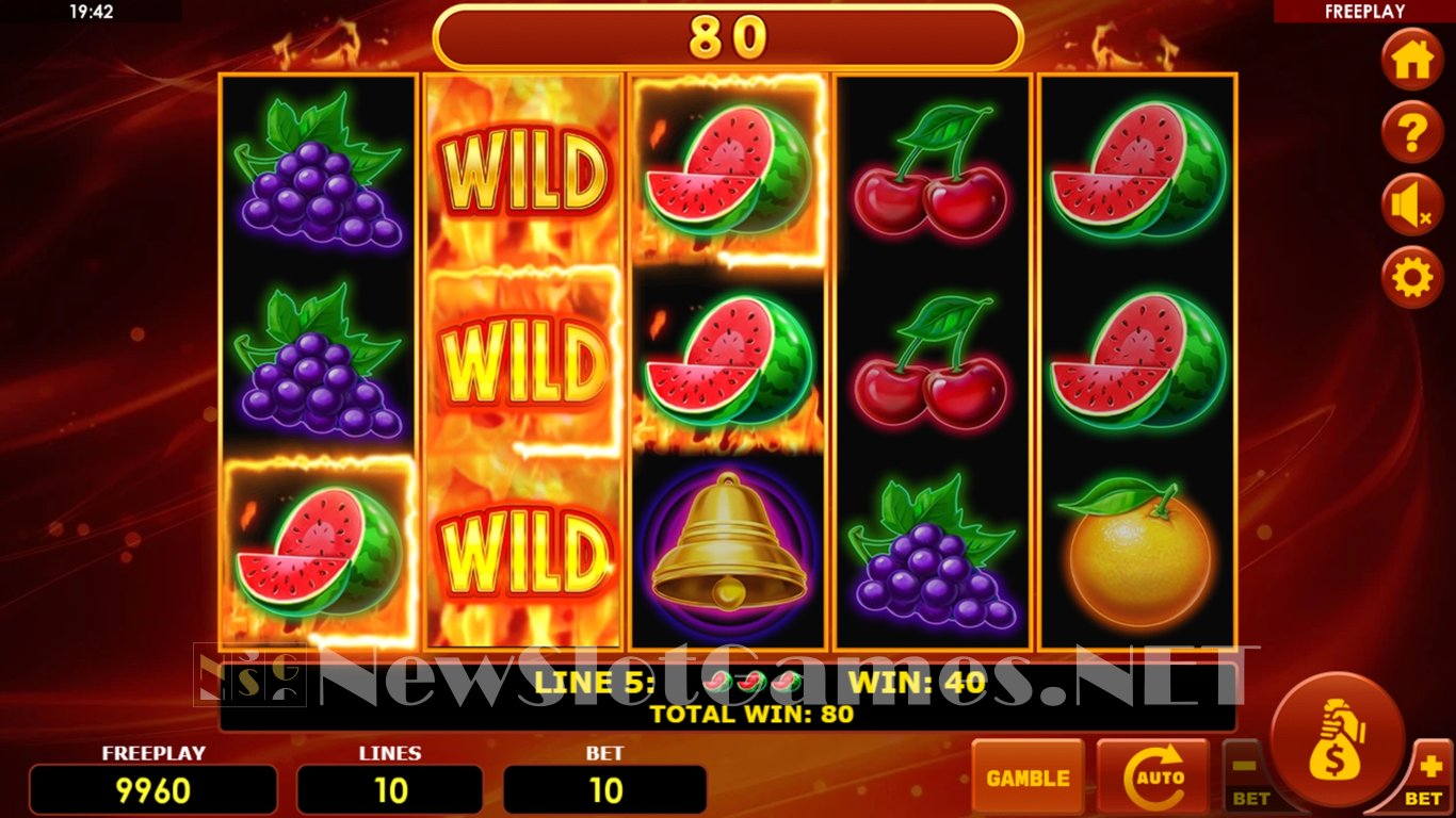 Sizzling Wilds 10 Slot Slot Image in Demo - pic. 5