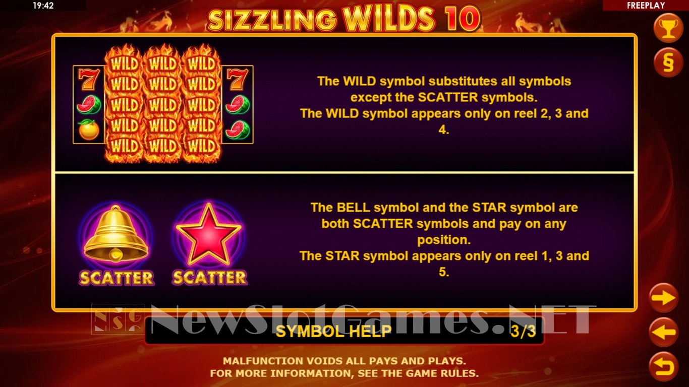 Sizzling Wilds 10 Slot Slot Image in Demo - pic. 7