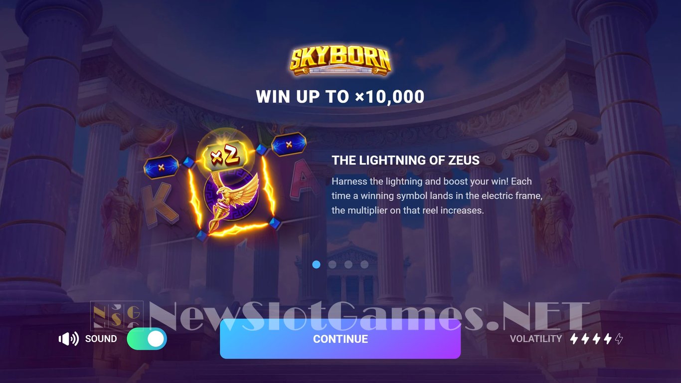 Skyborn Slot Demo Image