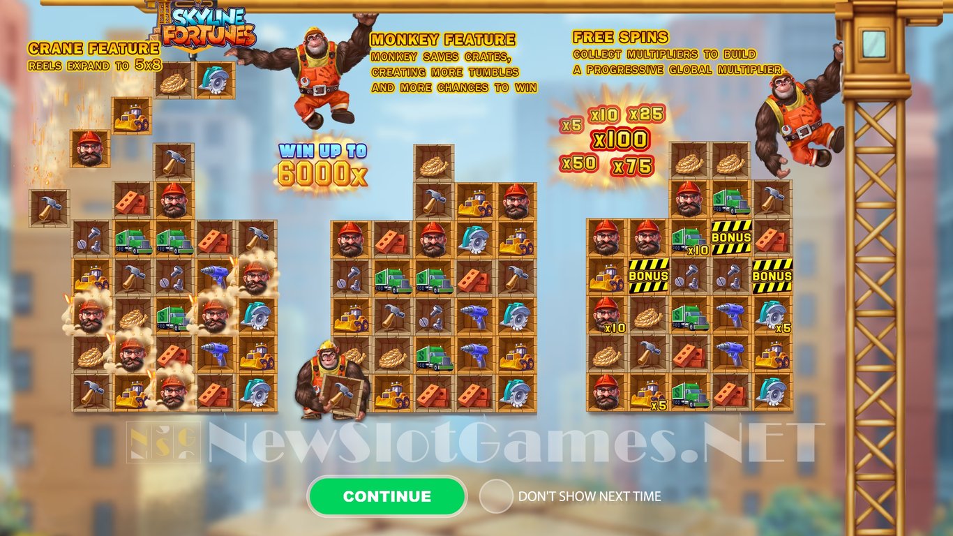 Skyline Fortunes Slot Demo Image