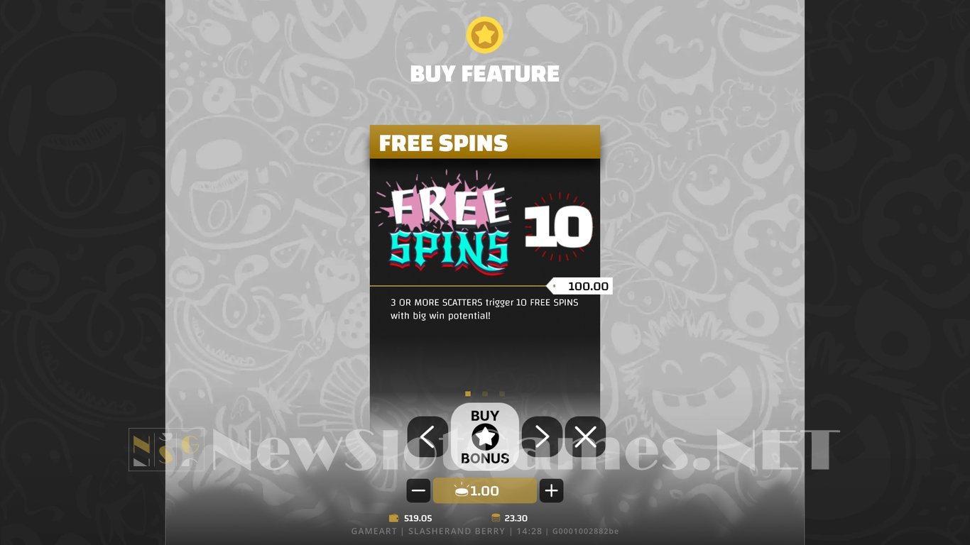 Slasher & Berry Slot Slot Image in Demo - pic. 5