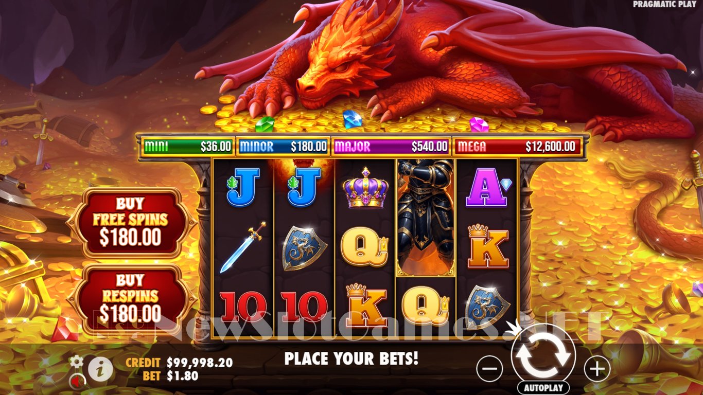 Sleeping Dragon Slot Demo Image