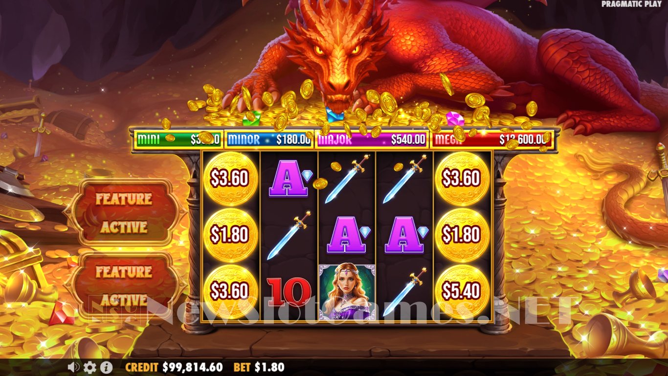 Sleeping Dragon Slot Slot Image in Demo - pic. 4