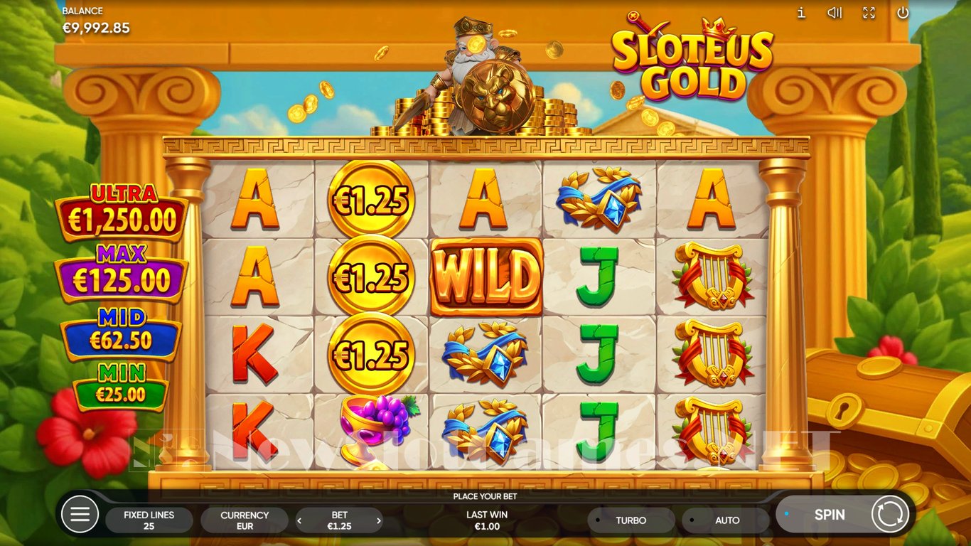 Sloteus Gold Slot Slot Image in Demo - pic. 5