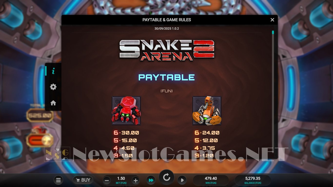 Snake Arena 2 Kinesis Unleashed Slot Slot Image in Demo - pic. 8