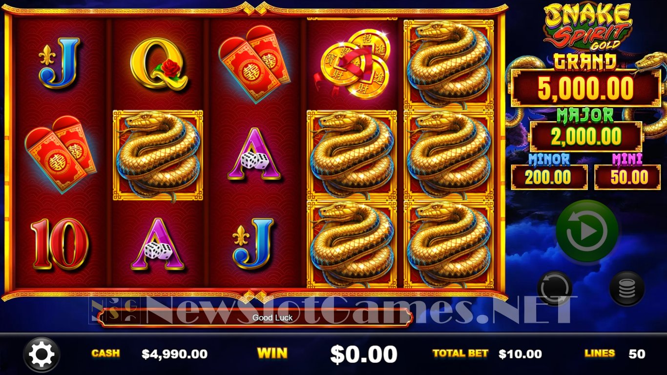 Snake Spirit Gold Slot Demo Image