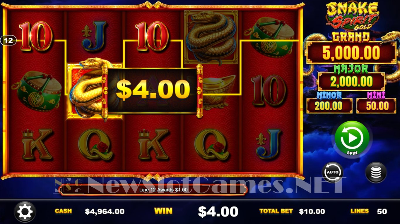 Snake Spirit Gold Slot Slot Image in Demo - pic. 3