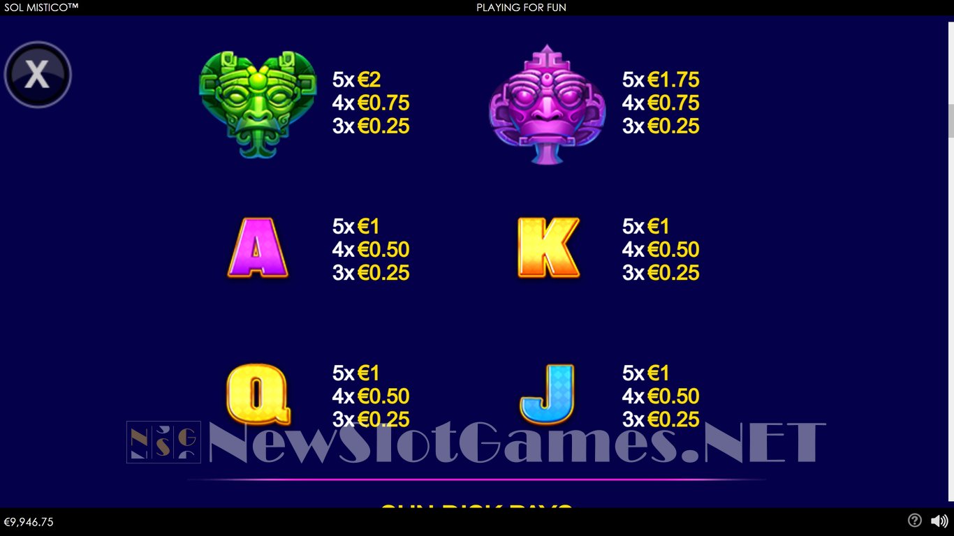 Sol Mistico Slot Slot Image in Demo - pic. 5