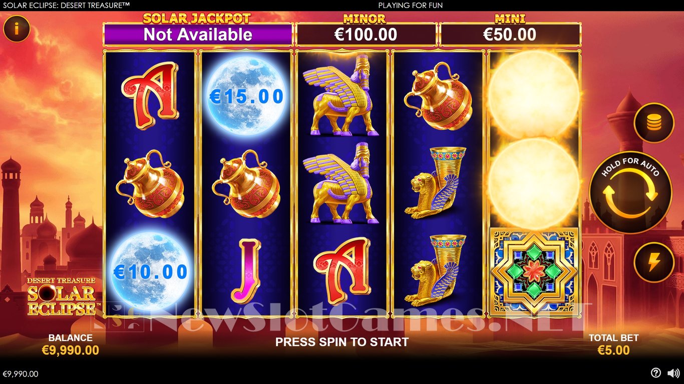 Solar Eclipse Desert Treasure Slot Slot Image in Demo - pic. 2