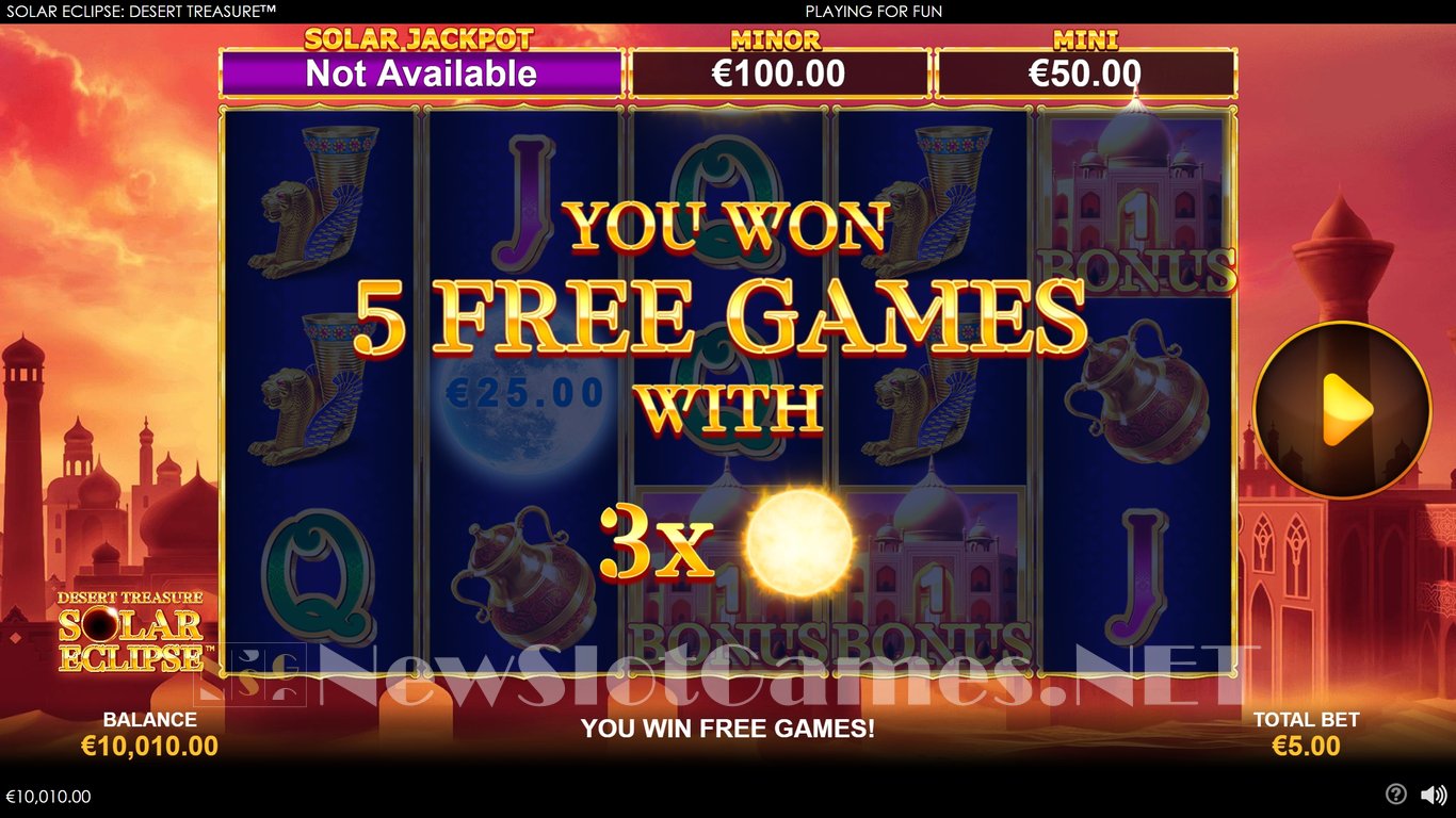 Solar Eclipse Desert Treasure Slot Slot Image in Demo - pic. 3