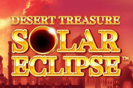Solar Eclipse Desert Treasure Slot Logo