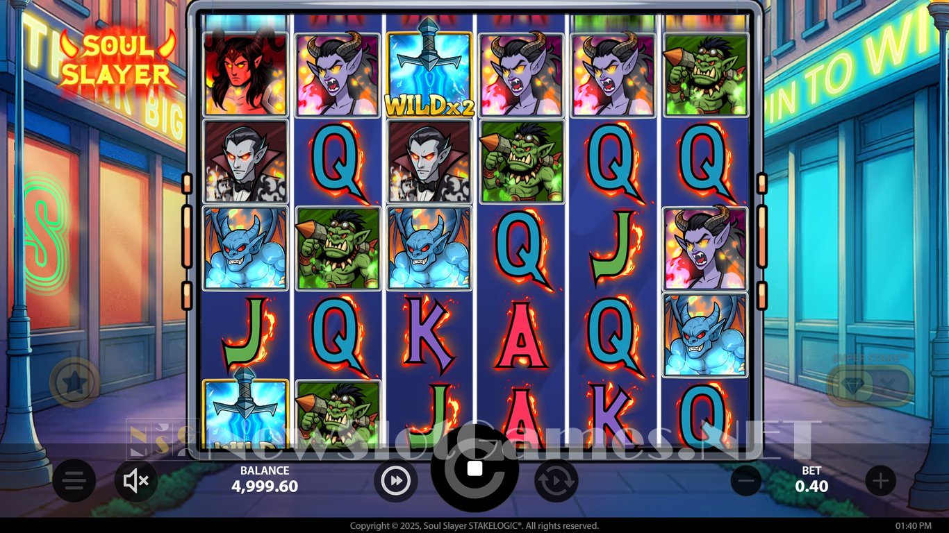 Soul Slayer Slot Demo Image