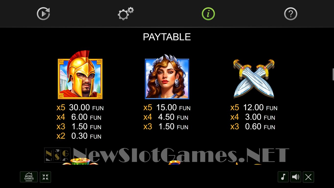 Sparta Legend Slot Slot Image in Demo - pic. 13