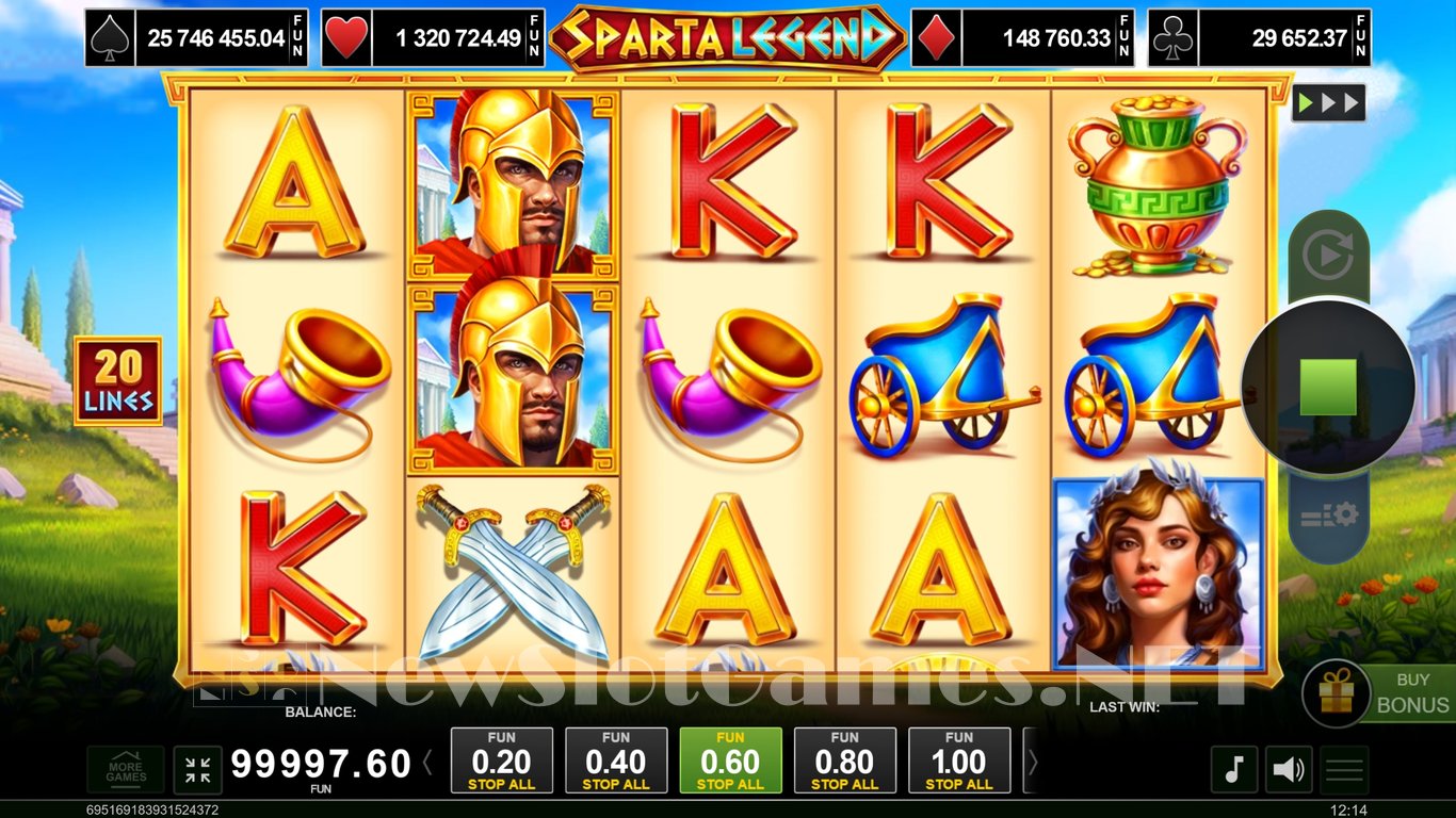 Sparta Legend Slot Slot Image in Demo - pic. 2
